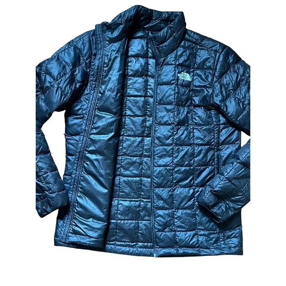 The‎ North Face Thermoball Eco Jacket Men's Size Medium Black Full Zip Insulated